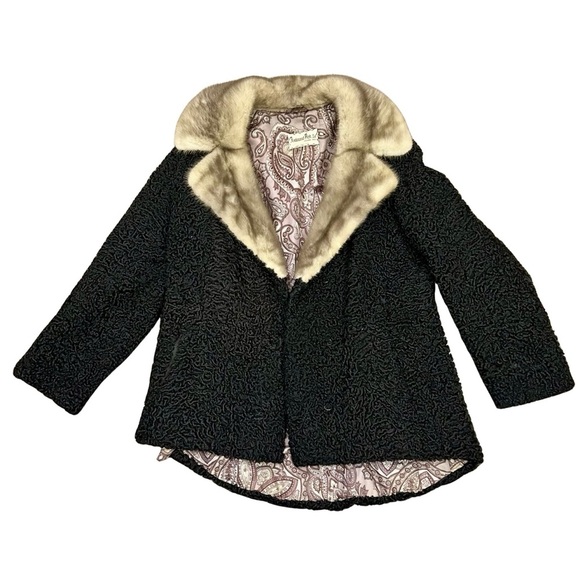 Vintage Ferdinand Pichette Persian Lamb Fur Jacket | Québec, P.Q. - Picture 1 of 11
